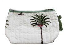 Load image into Gallery viewer, Palm tree wash bag
